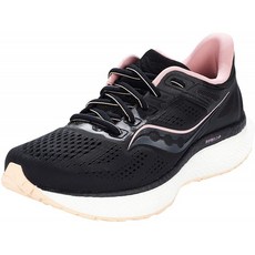 사우코니 여성 허리케인 23 블랙/로즈 9중도로 달리기