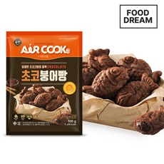 신세계 올반 에어쿡 초코 붕어빵 500g, 1개