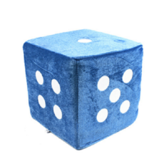 피플스파티 스펀지 주사위 (대), 1개, 블루