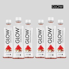 글로우 GLOW 스파클링 하이드레이션 스파이시 워터멜론 500ml (6개), 6개