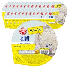 오뚜기 맛있는 오뚜기밥 210g, 30개