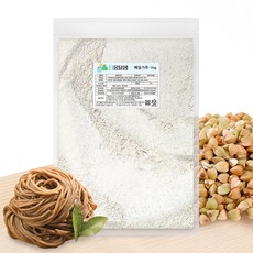 더옹달샘 섞임없는 순수 100% 메밀가루 1kg 순메밀 분말(판매자 직접 가공), 1개