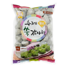 바우네 수제쑥감자떡, 25개, 2kg