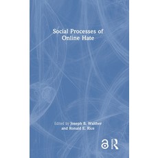 (영문도서) Social Processes of Online Hate Hardcover, Routledge, English, 9781032750477