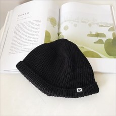 수피트니스 패션비니모자 한식 니트모자 여성 겨울 가을 계절 과피모자 남자 드렌드 스타일리쉬 커플 지주모자 이니셜