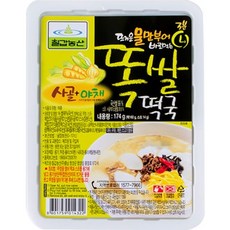 칠갑 컵떡국 똑쌀떡국(물만부어)2BOX(24개) 종이포장, 174g, 24개