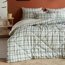 빈티지체크이불