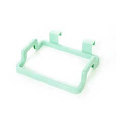 걸이식 쓰레기 봉투 보관 거치대 휴대용 주방 가제트, 1개, 2) Green