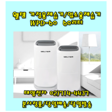 웰템 가정용제습기/업소용제습기 WPD-60 60리터 대용량제습기