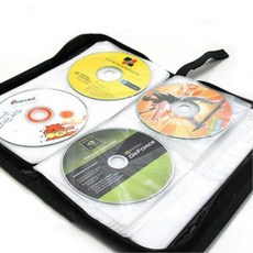 지퍼식 CD 보관케이스 96장 DVD cd컨테이너 꽂이 슬림, 상세페이지참조