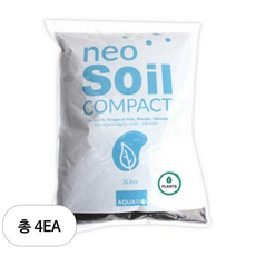 컴팩트 플랜츠 소일 노멀, 4개, 3L