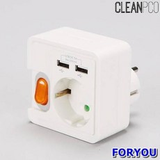 ForU416 일신 이제로 1구 USB 충전콘센트 어린이집 멀티탭 콘센트 유치원