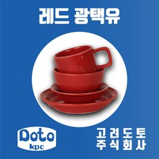 고려도토 유약 유백유 광택색유 레드광택유, 레드 광택유 5L(0.25말), 1개