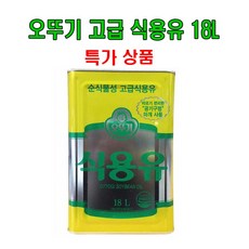 오뚜기 콩기름, 18L, 1개