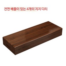 사무실발받침대 책상발받침대 컴퓨터 사무용 원목 나무 발받침대, AK_가로 90 x 세로 30 x 높이 11, 1개