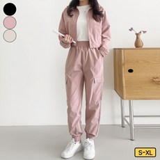 가비진 여성용 상하의세트 밴드 카고 조거 팬츠 바지+아노락 긴팔 집업 트레이닝 상하의SET 밑단 스트링 집업 허리 밴딩 카고 조거 바지 편안한 트레이닝 비진 여성용 상하의세트 밴드 카고 조거 팬츠 바지+아노락 긴팔 집업 트레이닝 상하의SET 밑단 스트링 집업 허리 밴딩 카고 조거 바지 편안한 트레이닝