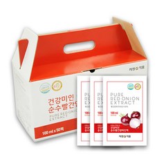 전남무안 건강미인 순수 빨간양파즙 50팩, 90개, 100ml