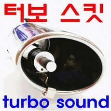 피트인 터보스킷 터보소리 배기 튜닝 블로우밸브 터빈 수퍼터보사운드 휘파람