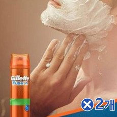 HP 알로에베라 첨가 쉐이빙젤 330mlx2개 면도젤크림, 단일상품