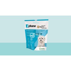 질켄 츄75mg 강아지 고양이 스트레스 안정제 츄어블, 0.75g, 14개 - 강아지수면제