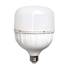 블링 GS LED 전구 삼파장 램프 크림벌브 보안등 공장등 고와트, 50W(E39), 1개