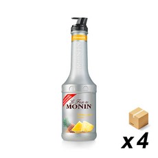 모닌 파인애플 퓨레 1000ml 4개 (BOX)