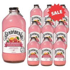 분다버그 핑크 그레이프푸르트 탄산음료, 375ml, 12개