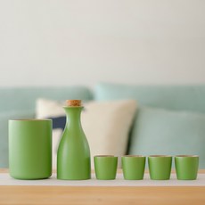 온주 세트 사케 일식 청주 다기, 하지 6종세트(265ml)개