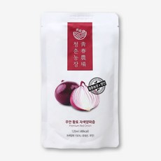 청춘농장 청춘농장 무안 자색 양파즙 실속형 60포, 120ml, 60개