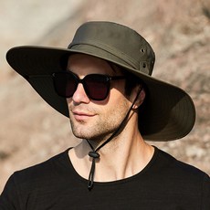 남자챙넓은모자