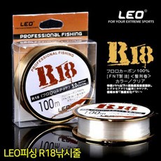 유니원마켓 레오 피싱 R18 낚시줄, 1.2호