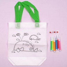 u쨘_보물섬TI부직포가방 공작재료 미술완구 만들기재료 가방만들기 그림놀이문의_문자