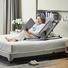침대 리프트 전동식 기상 기립 보조 수술 마비 환자, 75cm 스탠다드 에디션 무료 베개