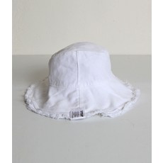 슬리피슬립 [unisex]REVERSIBLE WHITE BUCKET HAT, free - 슬리피슬립모자