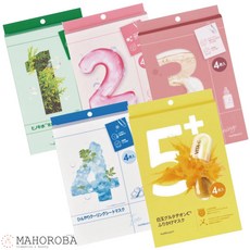 일본마스크팩 넘버즈 인 넘버즈인 Numbuzin 1번 히노키 물 2번 우루모치 3번 매끈매끈 케어 4번 시원한 쿨링 5번 시라타마 글루타티온 Cmahoroba 마스크팩 시트, [02] 2번 우루모치, 1개