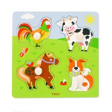 원목동물줄끼우기