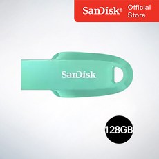 샌디스크코리아 공식인증정품 USB메모리 Ultra Curve 울트라 커브 USB 3.2 CZ550, 128GB