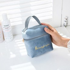 벨벳 미니 화장품 립스틱 생리대 파우치