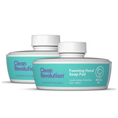 Clean Revolution 클린 레볼루션 스프링 에어 향 포밍 핸드 소프 90mL x 2팩