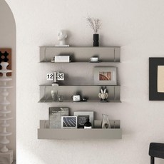 몬타나팬톤와이어 Wire 모던 테이블 사이드테이블 선반, B. 120 x 15 x 15cm