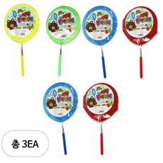 날쌘거북이 매직 잠자리채 4종 6p 랜덤발송 + 스티커 2종 x 6p 세트, 3세트