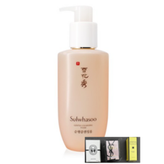 [설화수] 순행클렌징폼 200ml+헤스킨 마스크팩 증정, 1
