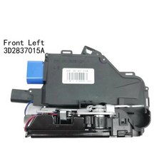 킬스위치 2002-2007 컨티넨탈 3D2837015A 문짝 액추에이터 VW 2003-2007 7L6839016D 벤틀리 7L6839015D 잠금 투아렉 페이톤 3D2837016, Front Left, 1개