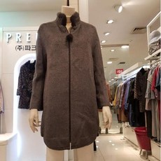 고세알파카밍크코트