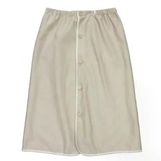 노인용 다기능 세탁 가능 기저귀 스커트 성인 관리 월경 보호 통기성, beige XL, 1개