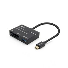 (COMS) USB 3.1 타입C 멀티 카드리더기/FW398/SD/XQD FW398, 본상품선택