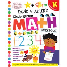 (영문도서) David A. Adlers Kindergarten Math Workbook Paperback, Holiday House, English, 9780823453139