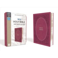 NIV Holy Bible Soft Touch Edition Imitation Leather Pink Comfort Print:New International V..., Zondervan
