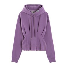 미하라야스히로 20FW 여성 개더 후드 바이올렛 B05HD532