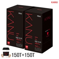 다봄마켓 1+1 Maxim KANU 맥심 카누 150T MINI 마일드 로스트 아메리카노 커피, 0.9g, 300개